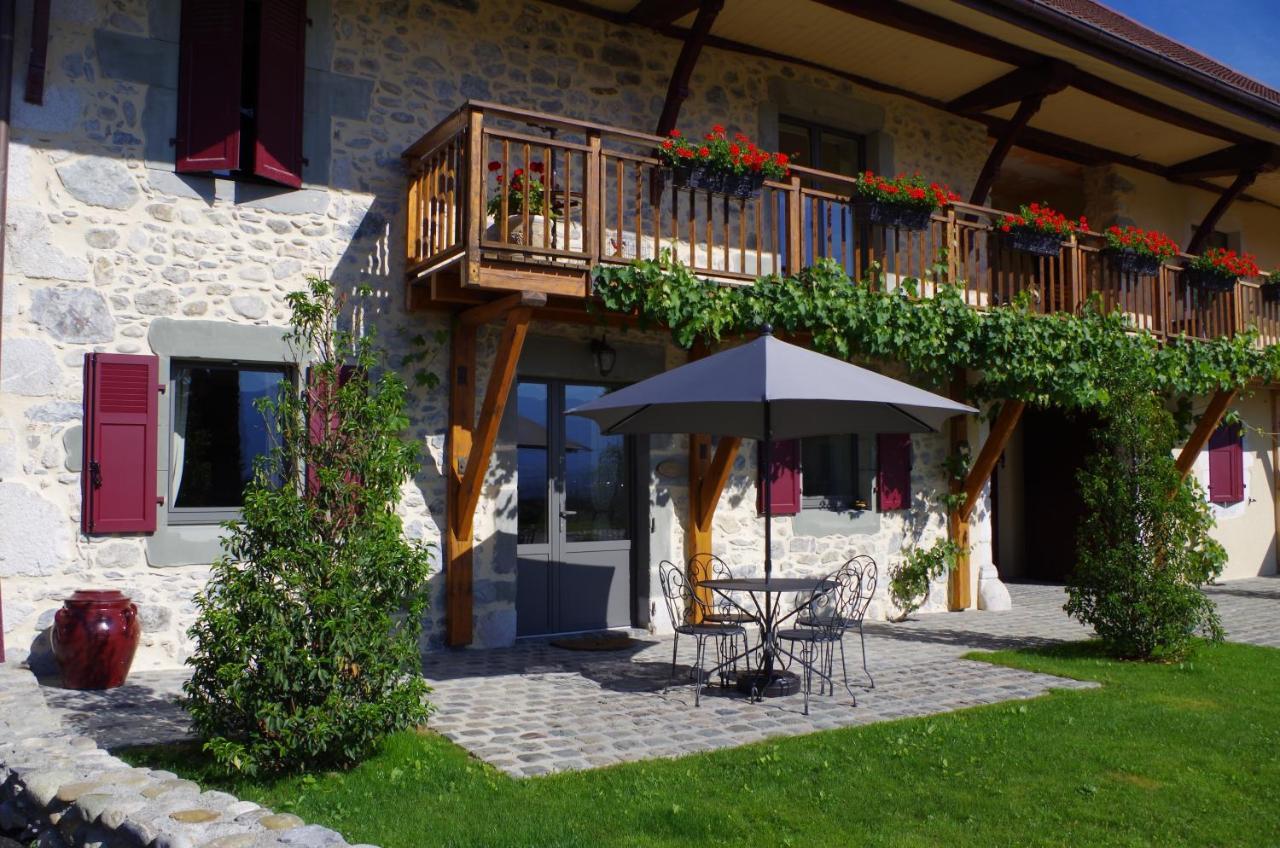 Bed and Breakfast Le Paon Bleu Annecy Poisy Exterior foto